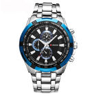 SW-1233 men water resistant Curren stainless steel hand watch