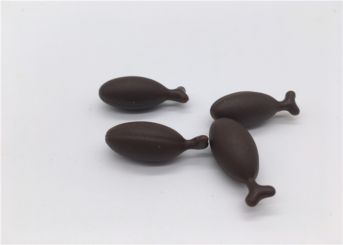 Chocolate Flavor Lutein Chewable Softgels For Eye Health Antioxidant Carotenoid